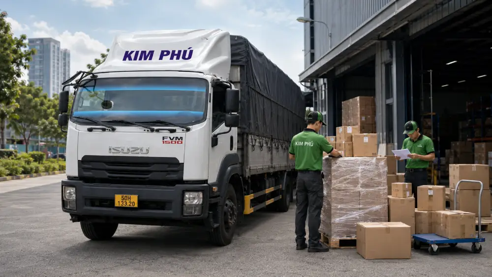Gửi hàng TP.HCM đi Hà Nội cần chuẩn bị gì tại Vận Tải Kim Phú